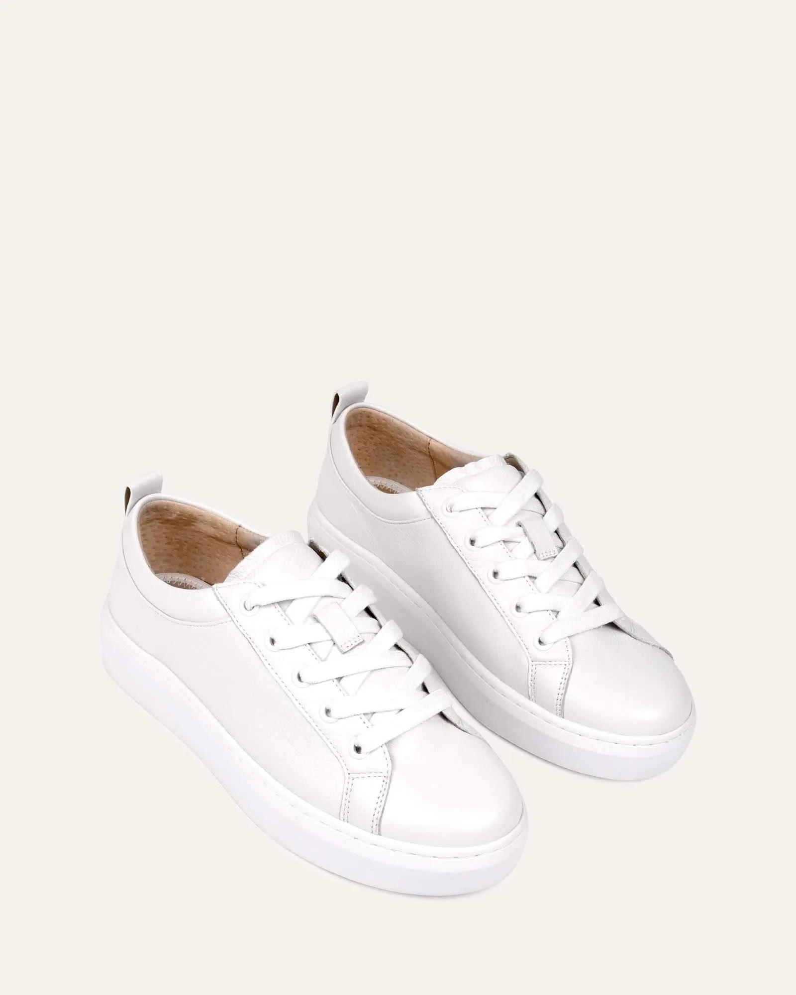 HILDA SNEAKER WEISSES LEDER