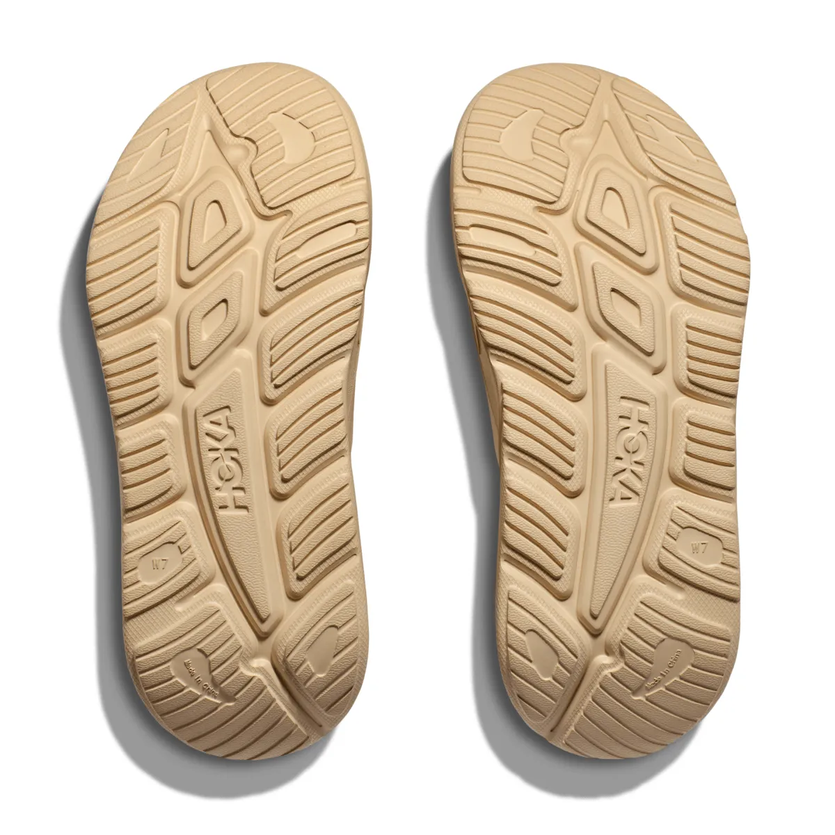 Hoka One One Damen Ora Recovery Slide 3 Schiefer Sand