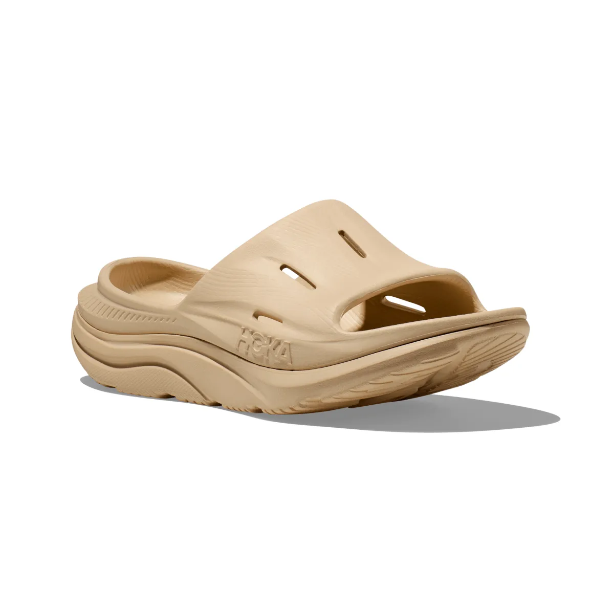 Hoka One One Damen Ora Recovery Slide 3 Schiefer Sand