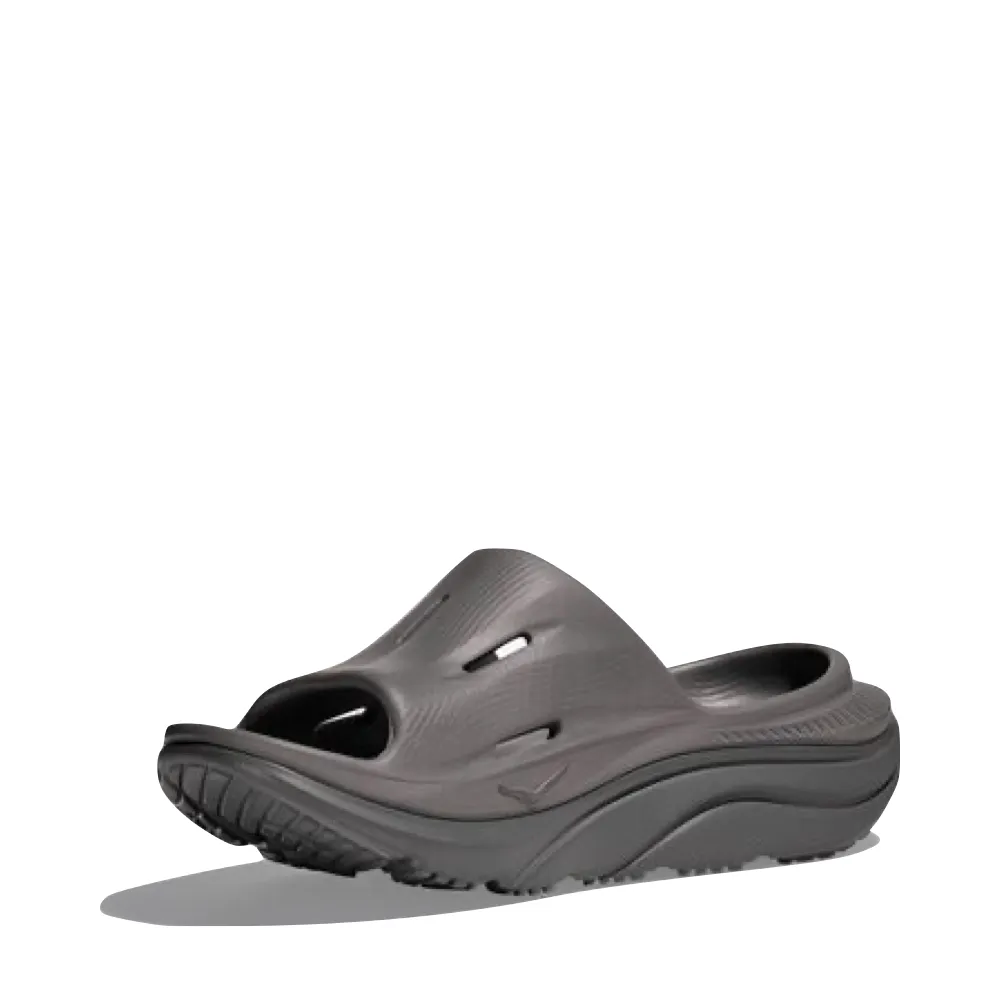 Hoka Ora Recovery Slide 3 Sandale in Grau