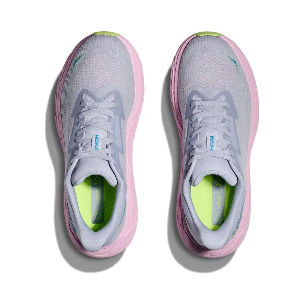 Hoka Damen Arahi 7 Sneaker in Möwe/Rosa Dämmerung
