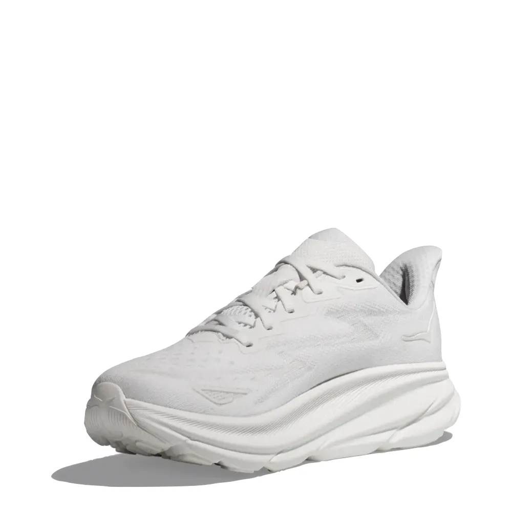 Hoka Damen Clifton 9 Sneaker in Weiß/Weiß