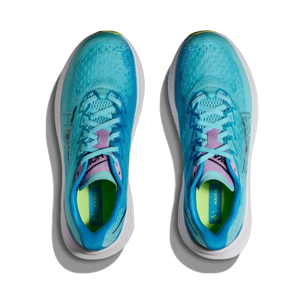 Hoka Damen Mach 6 Sneaker in Wolkenlos/Wasserpark