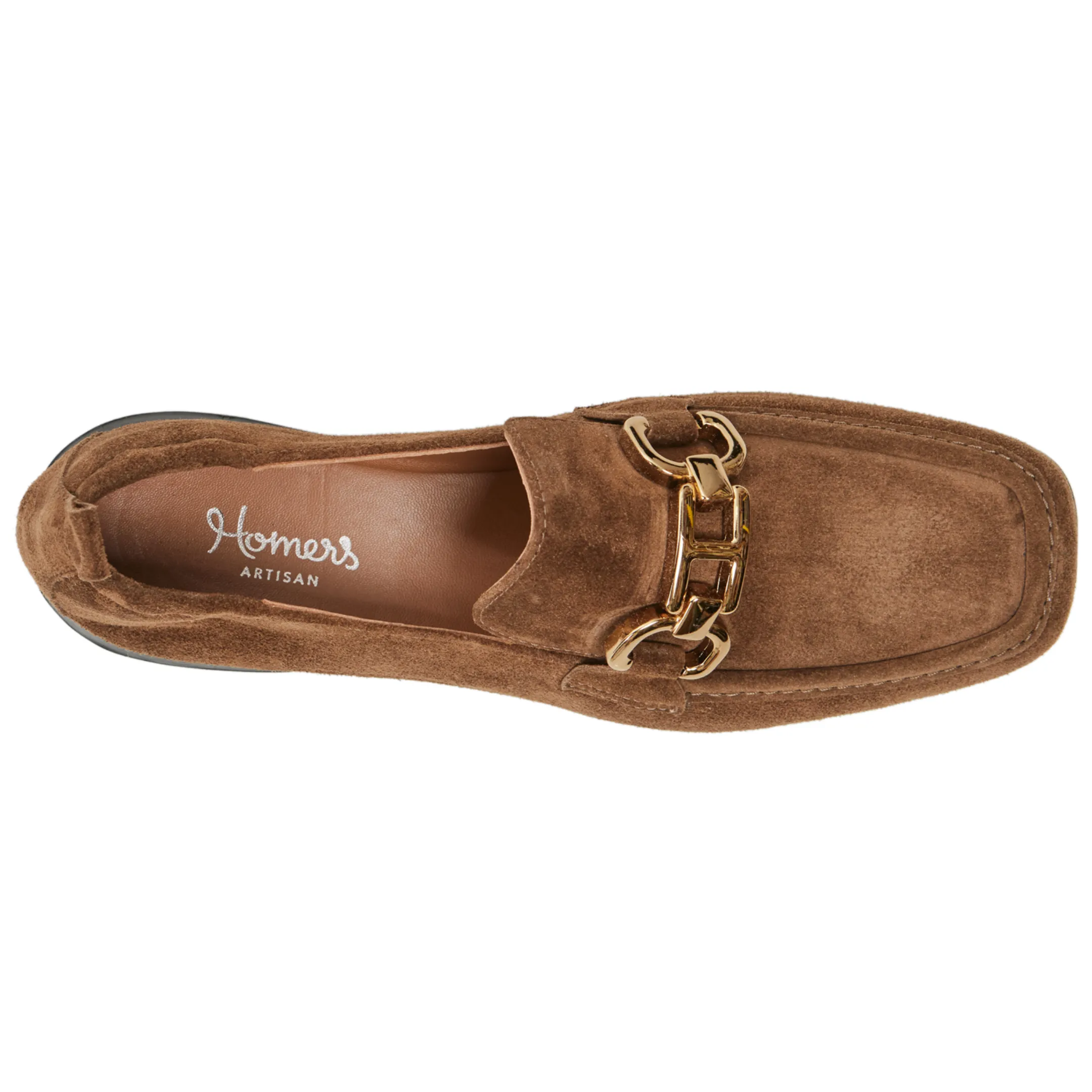 Homers Damen Lena 21544 Sandelholz/Braunes Wildleder