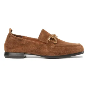Homers Damen Lena 21544 Sandelholz/Braunes Wildleder