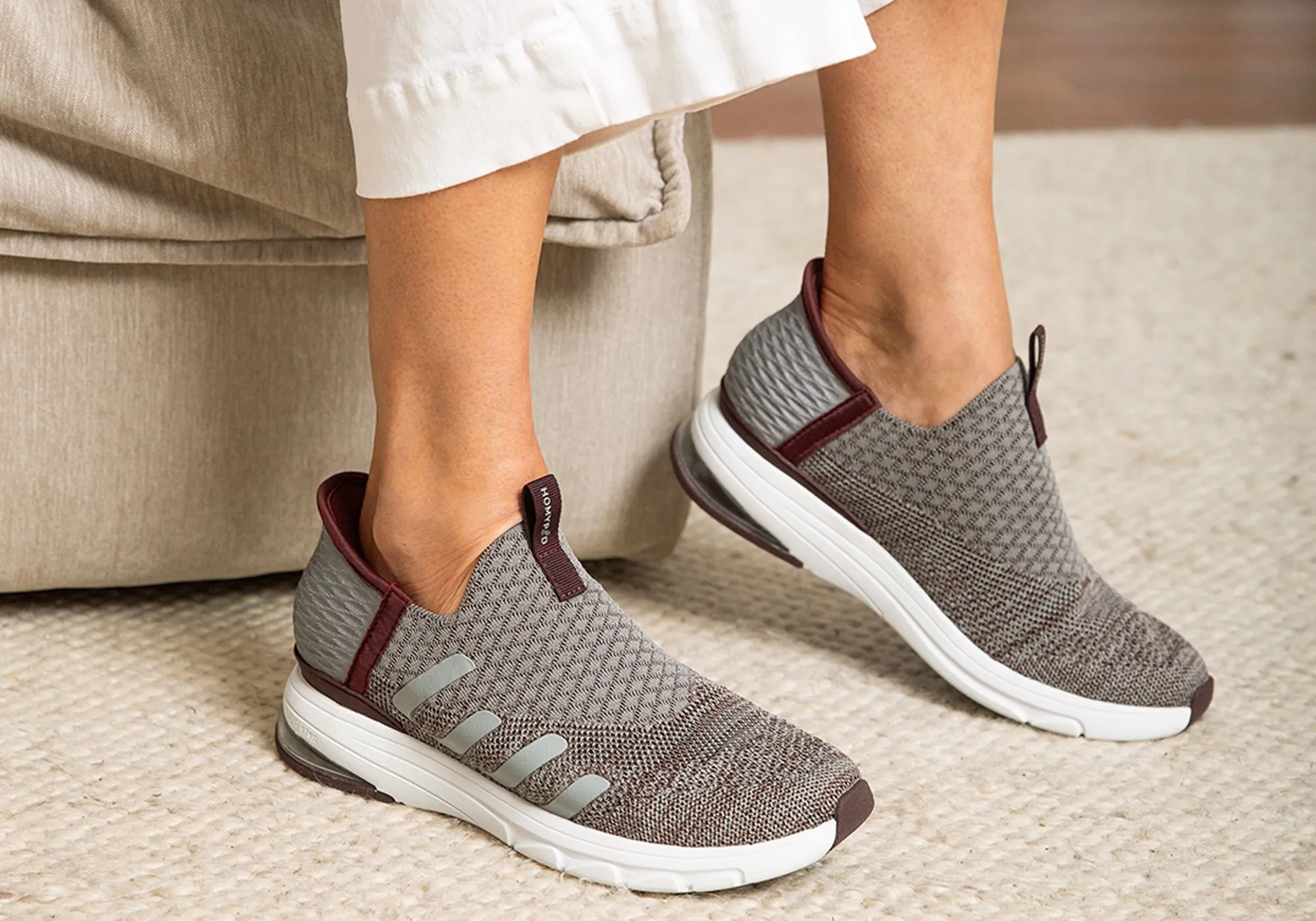 Homyped Airstep Schlupfschuhe für Damen - Bequeme Weite Passform Homyped Schuhe