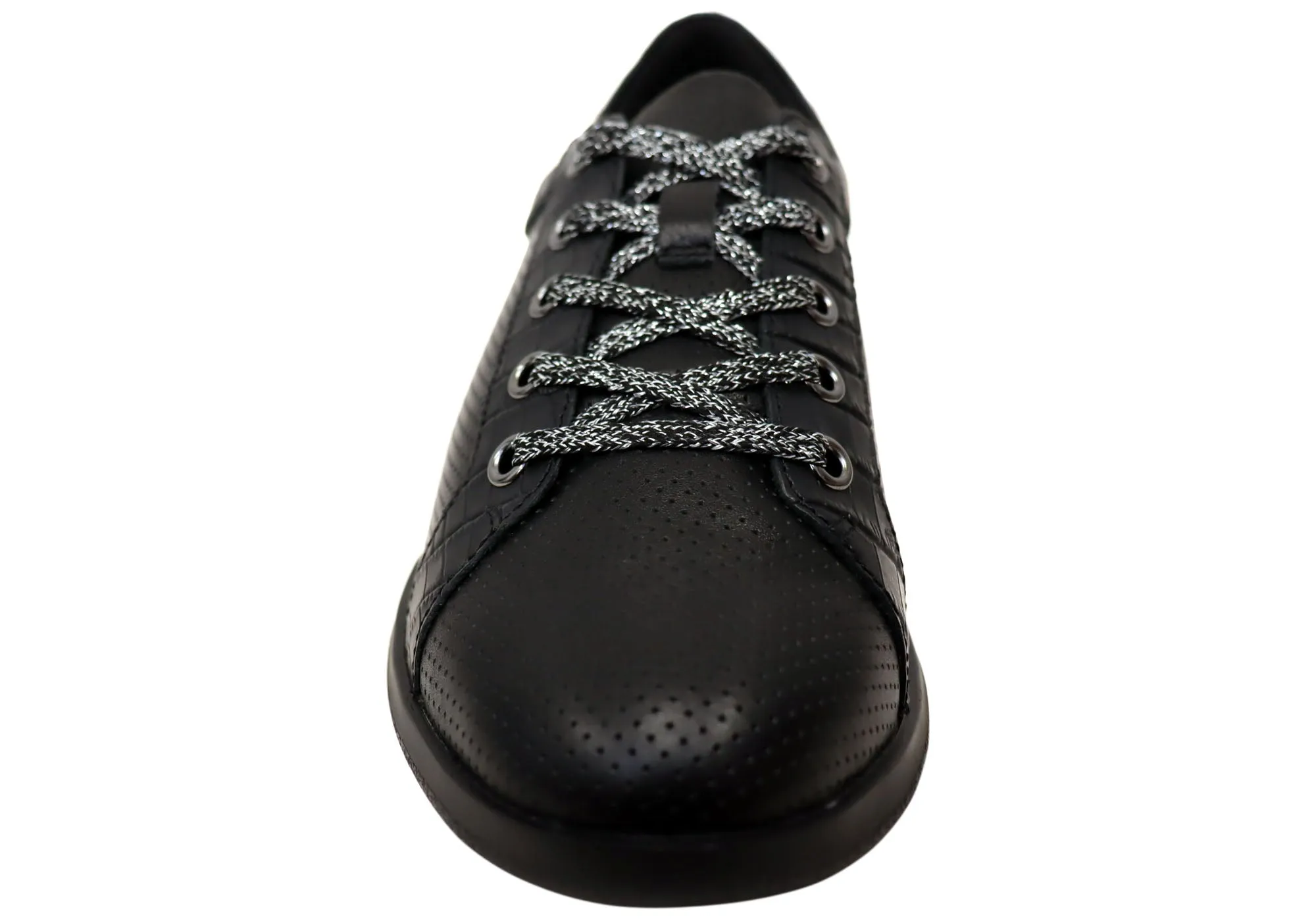 Homyped Carrie Lace Damen Bequeme Leder Freizeitschuhe Homyped Schuhe