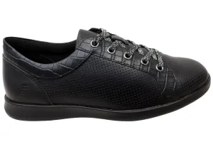 Homyped Carrie Lace Damen Bequeme Leder Freizeitschuhe Homyped Schuhe