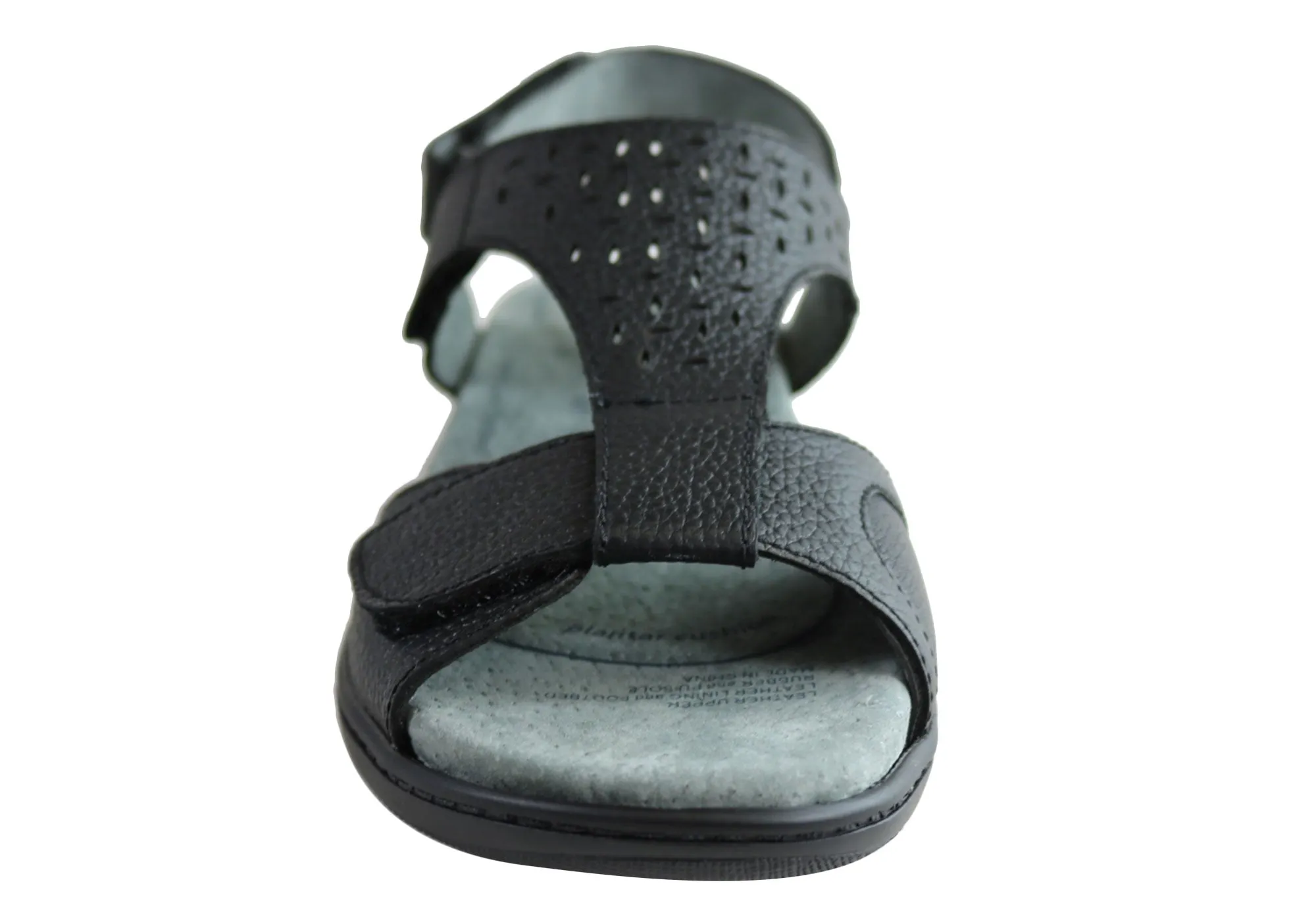 Homyped Devika Damen Bequeme Unterstützende Leder Weite Passform Sandalen Homyped Schuhe