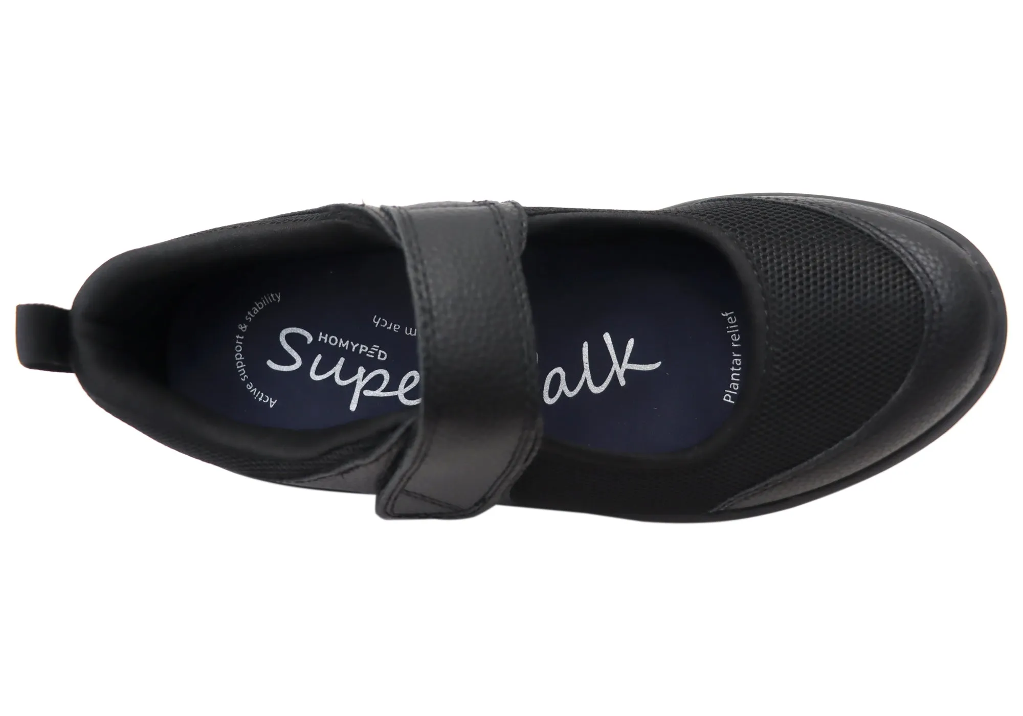 Homyped Superwalk MJ Damen Bequeme Unterstützende Mary Jane Schuhe Homyped Schuhe