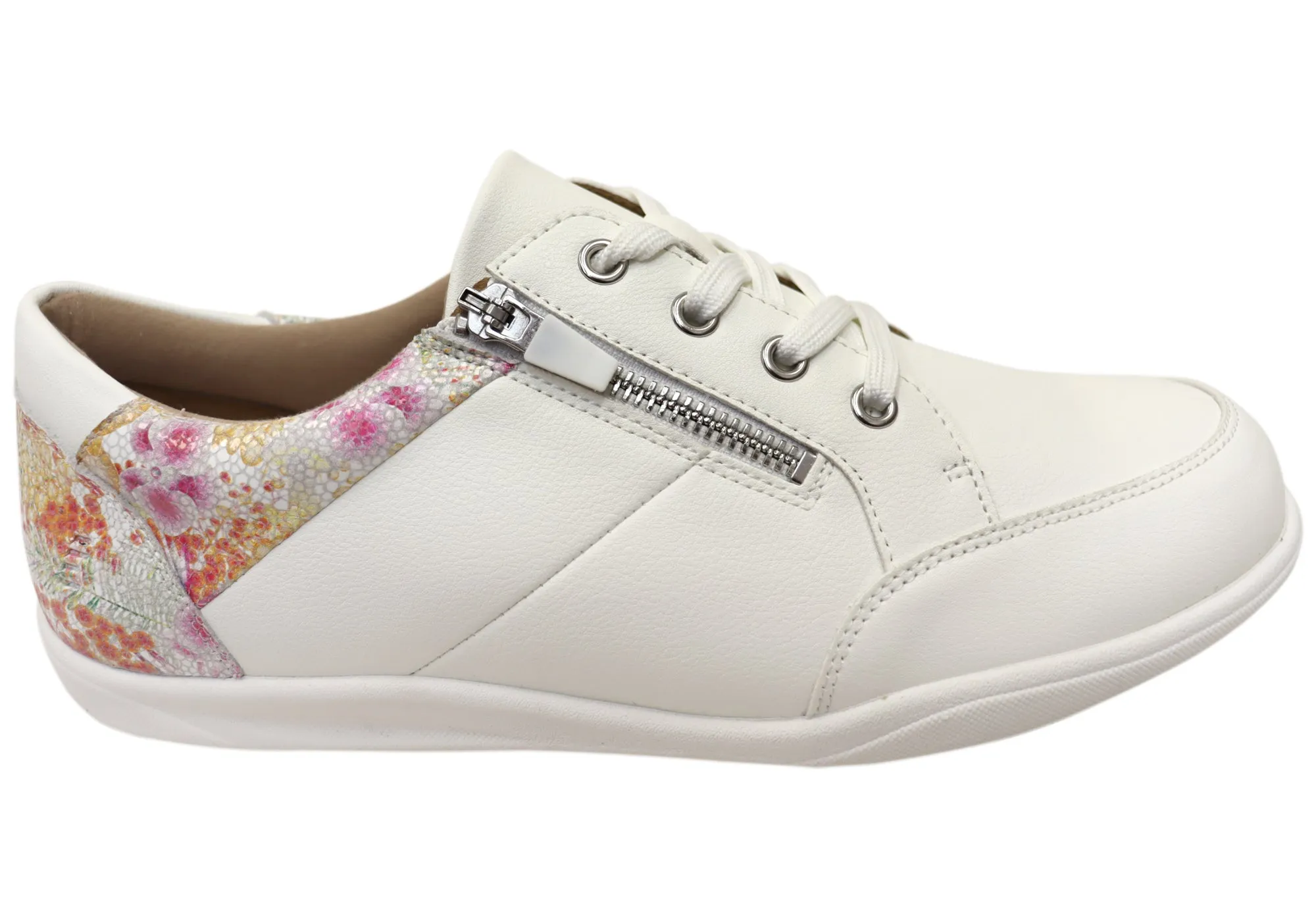 Homyped Tango Blumen Damen Bequeme Unterstützende Schuhe Homyped Schuhe