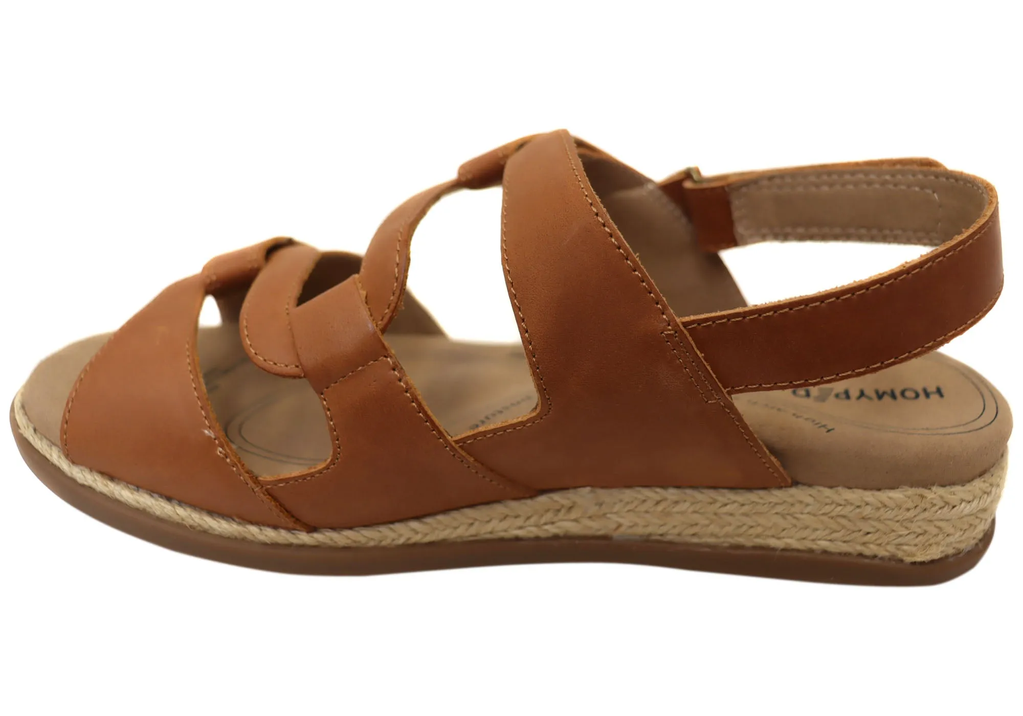 Homyped Damen Magnolia Bequeme Ledersandalen Homyped Schuhe