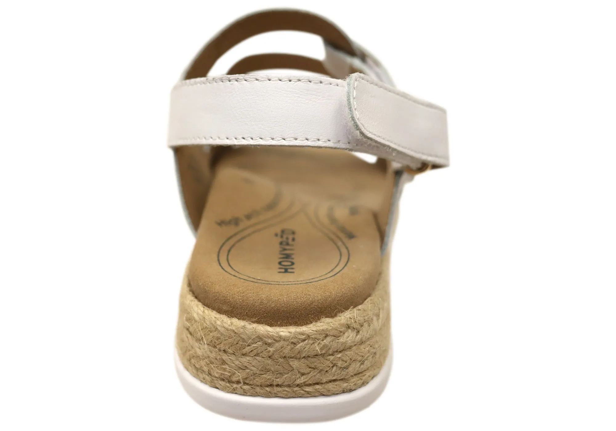 Homyped Damen Magnolia Bequeme Ledersandalen Homyped Schuhe