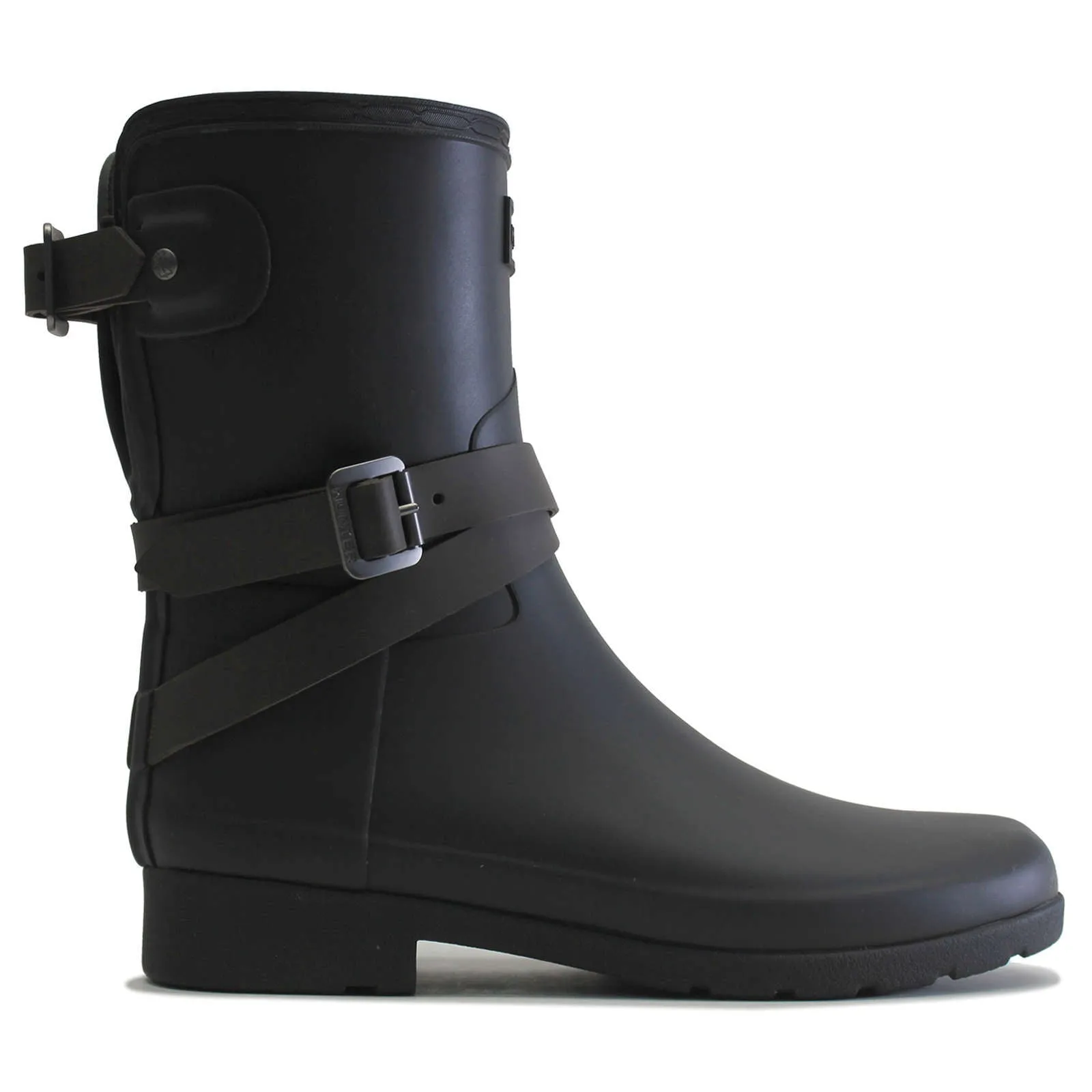Hunter Verfeinerte Gummistiefel für Damen, verstellbar, kurz