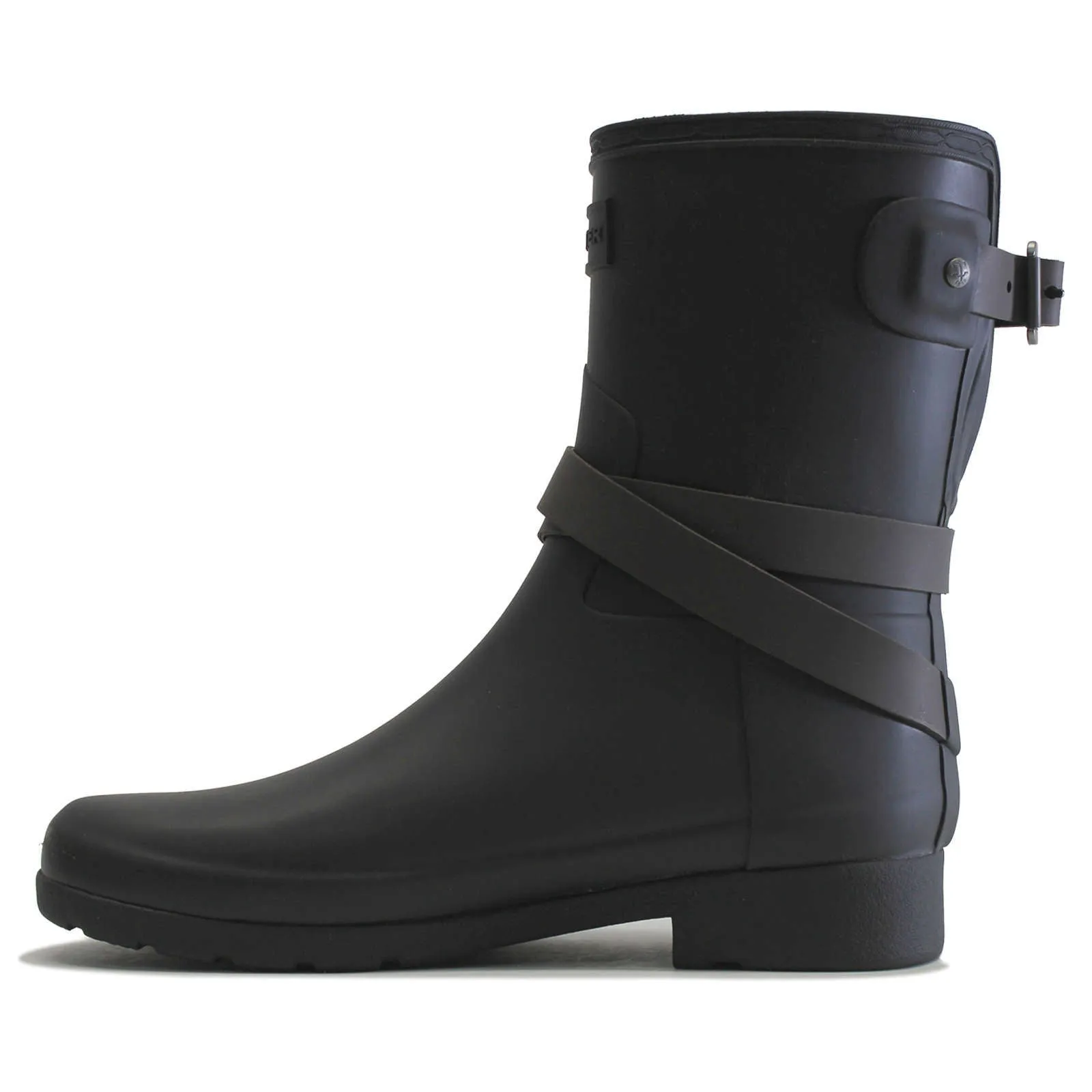 Hunter Verfeinerte Gummistiefel für Damen, verstellbar, kurz