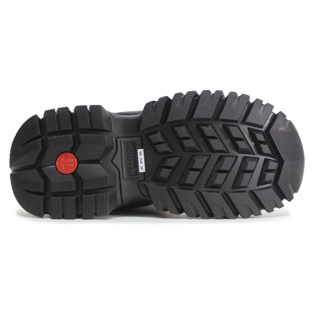 Hunter Wanderer Kurze Gummistiefel für Damen mit Sherpa-Futter