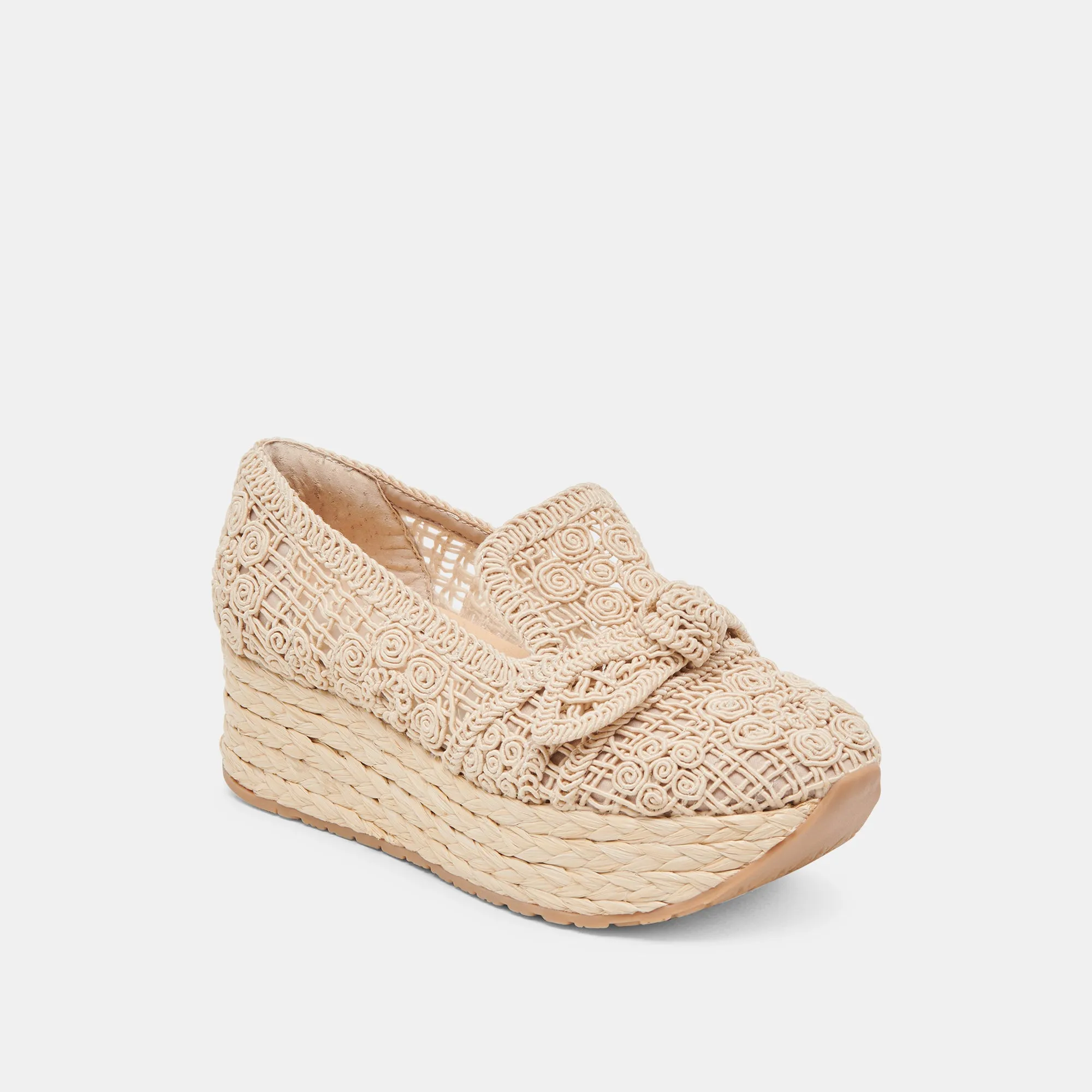 JAKA SNEAKERS NATUR MACRAMÉ
