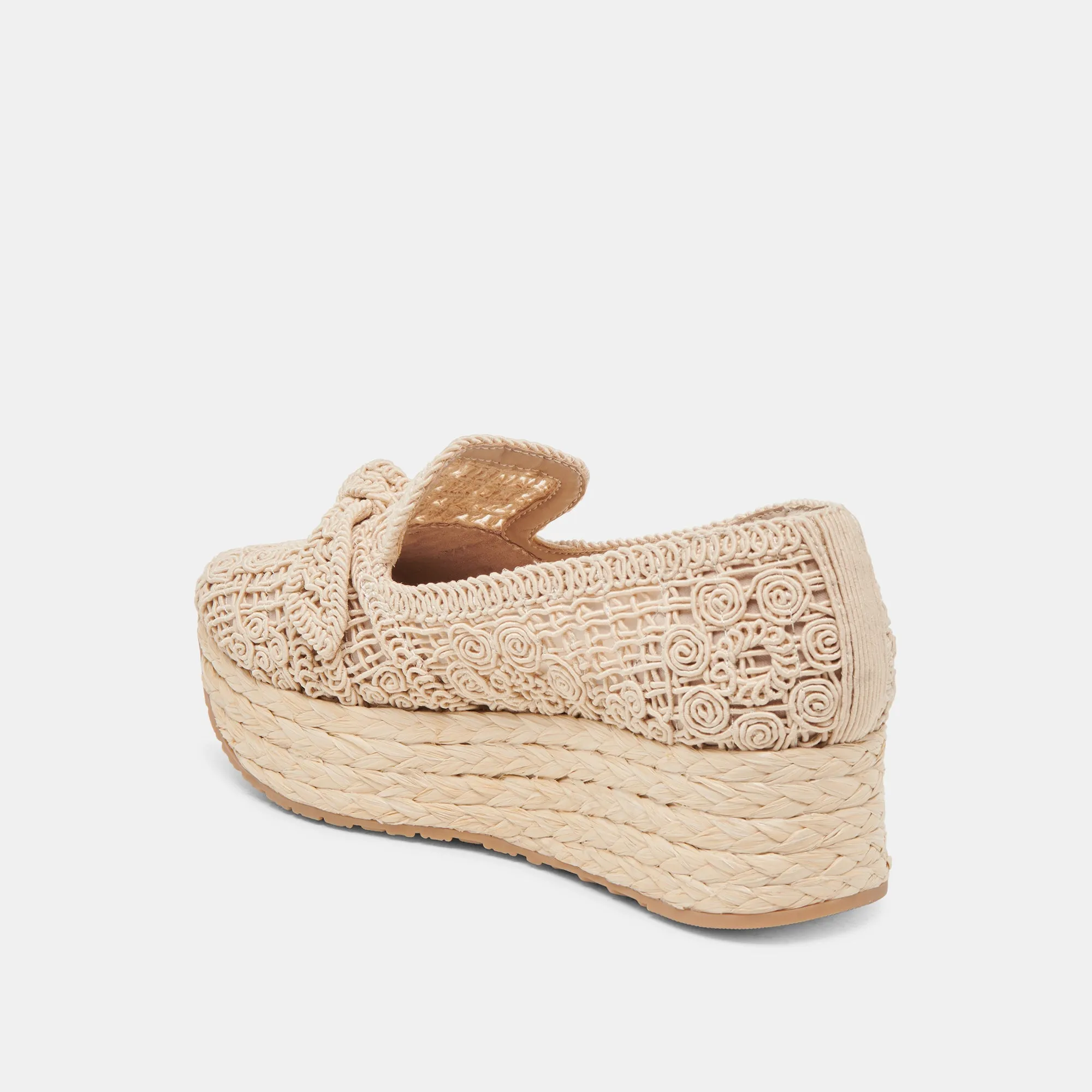 JAKA SNEAKERS NATUR MACRAMÉ