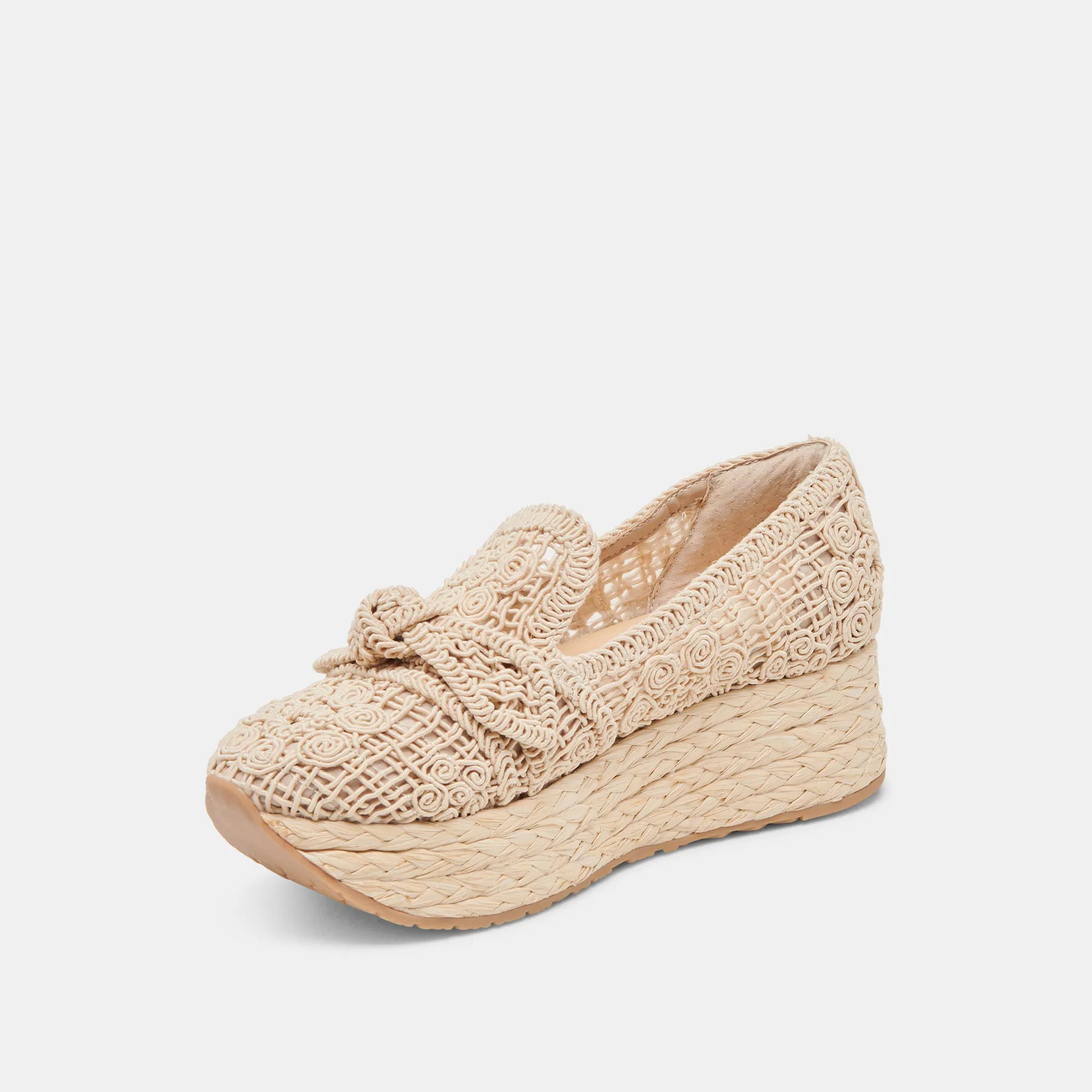 JAKA SNEAKERS NATUR MACRAMÉ