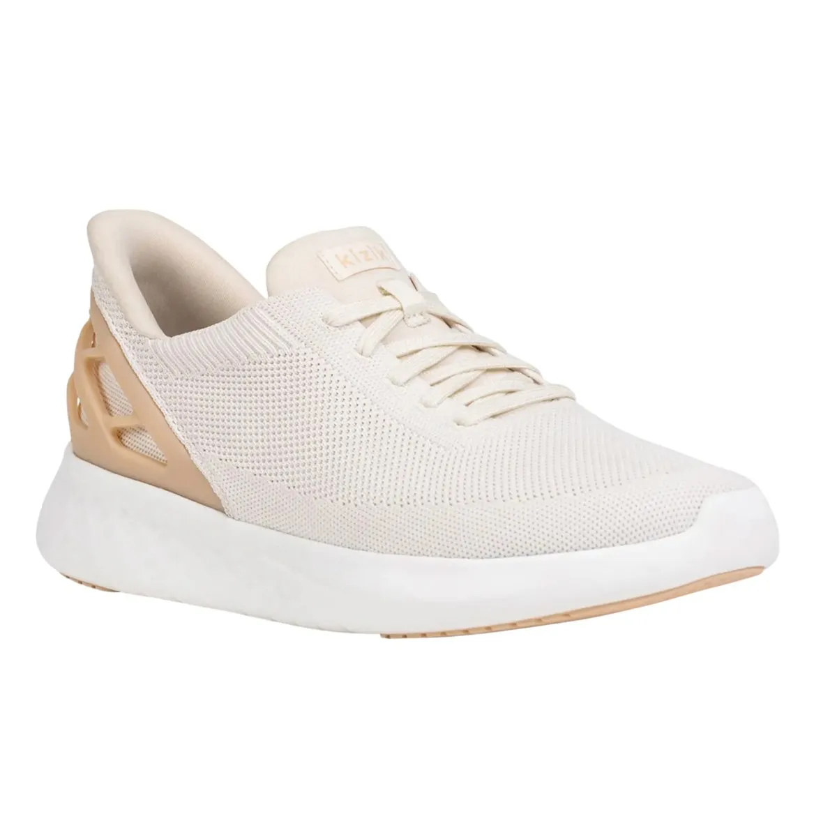 Kizik Damen Athens Weiß Creme Mesh