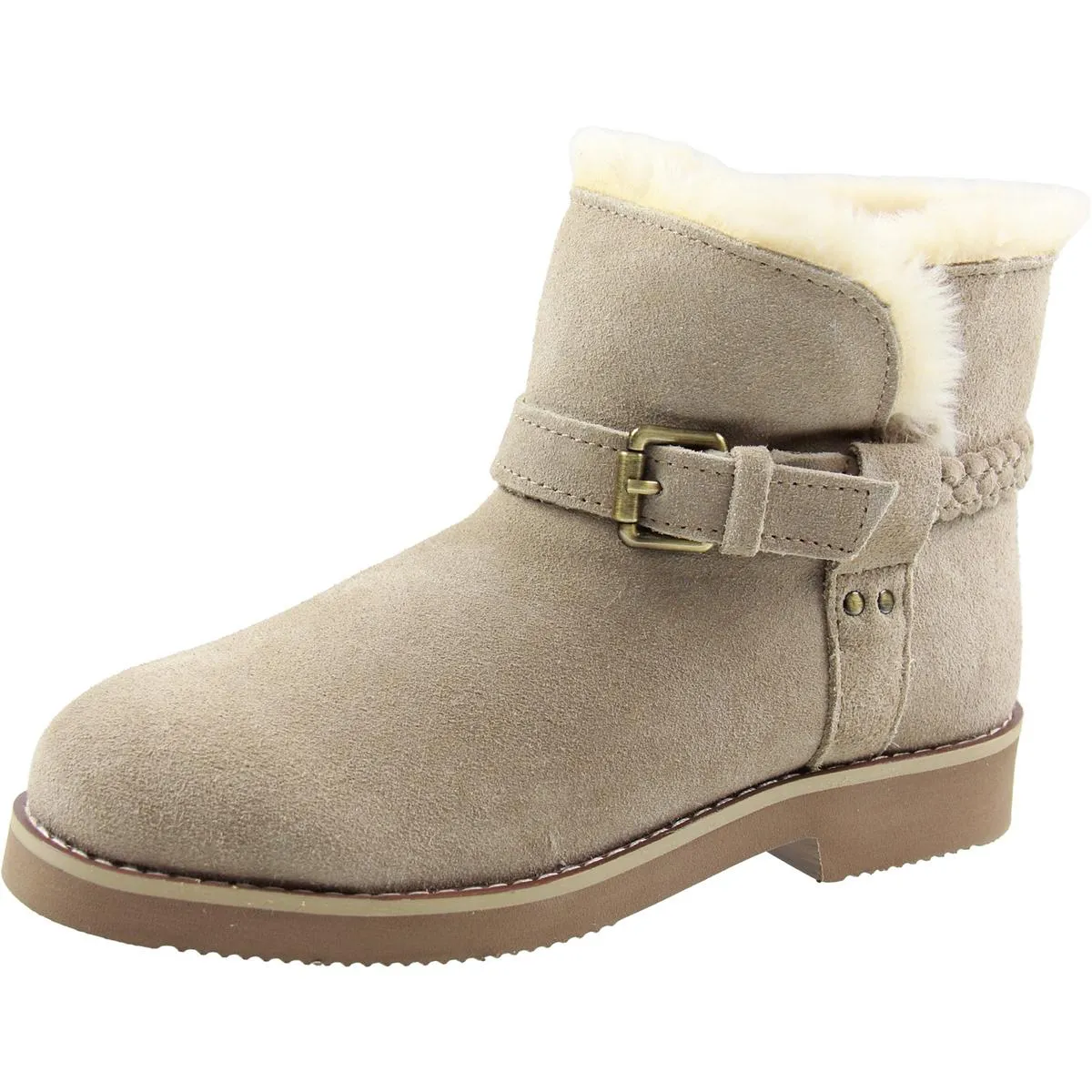 KORRI Damen Kunstleder Schnallen Winter- & Schneestiefel Ecco Schuhe