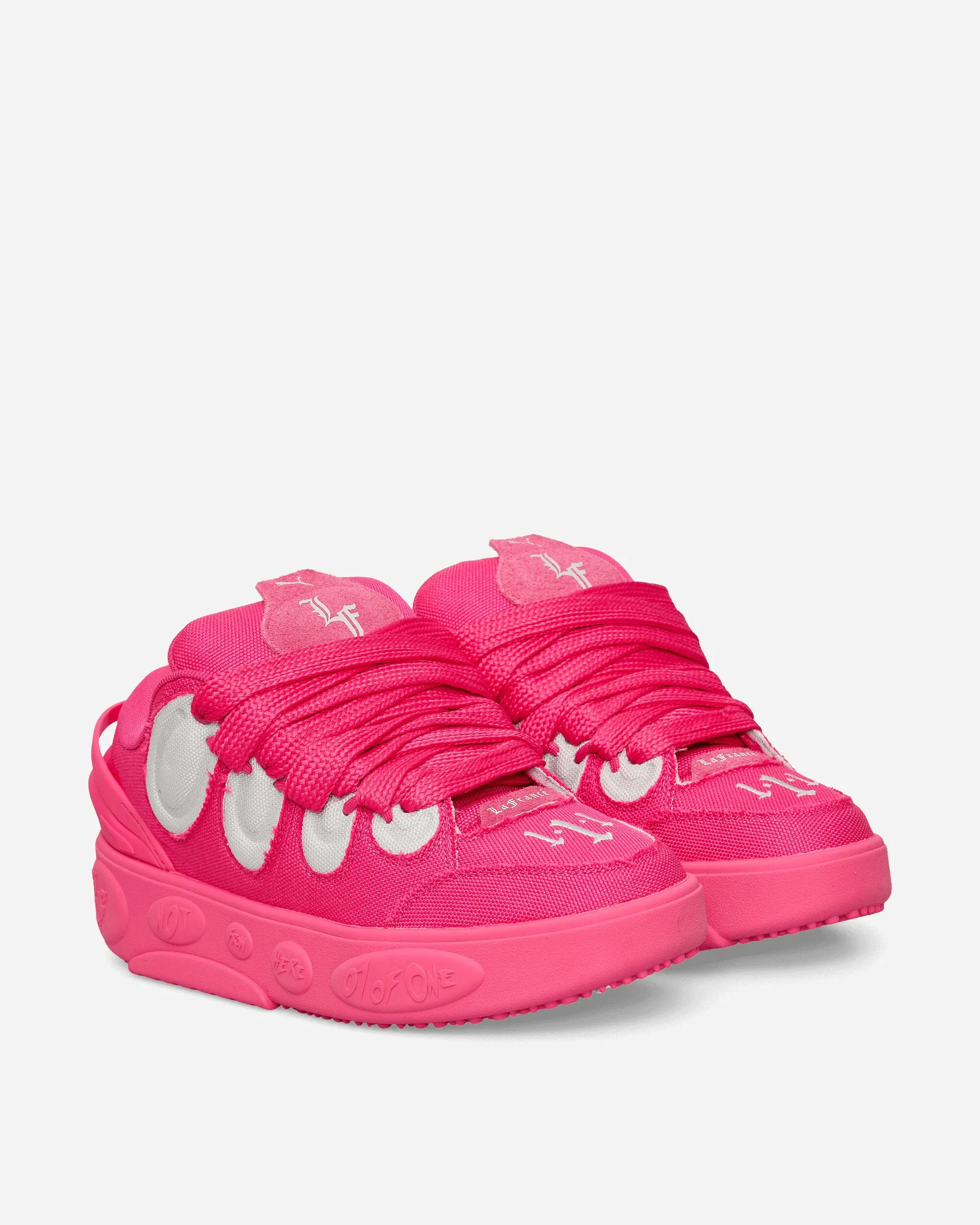 LaMelo Ball LaFrancé Pink Carpet Sneakers Leuchtendes Pink / Gletschergrau