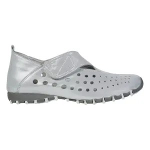 LITFOFF Damen LF9010-3 Silber Leder