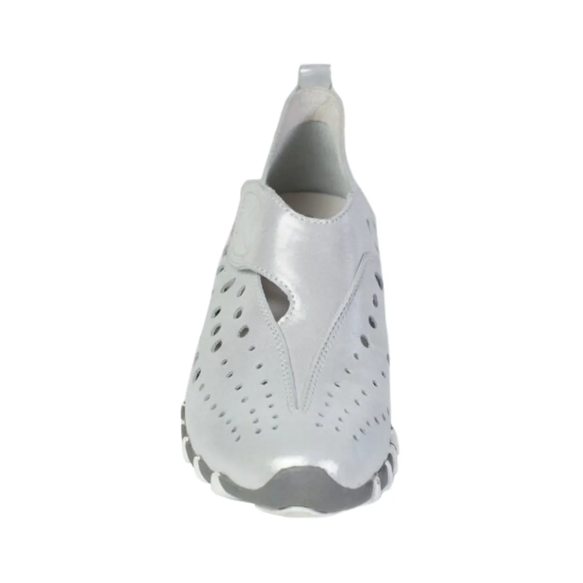 LITFOFF Damen LF9010-3 Silber Leder