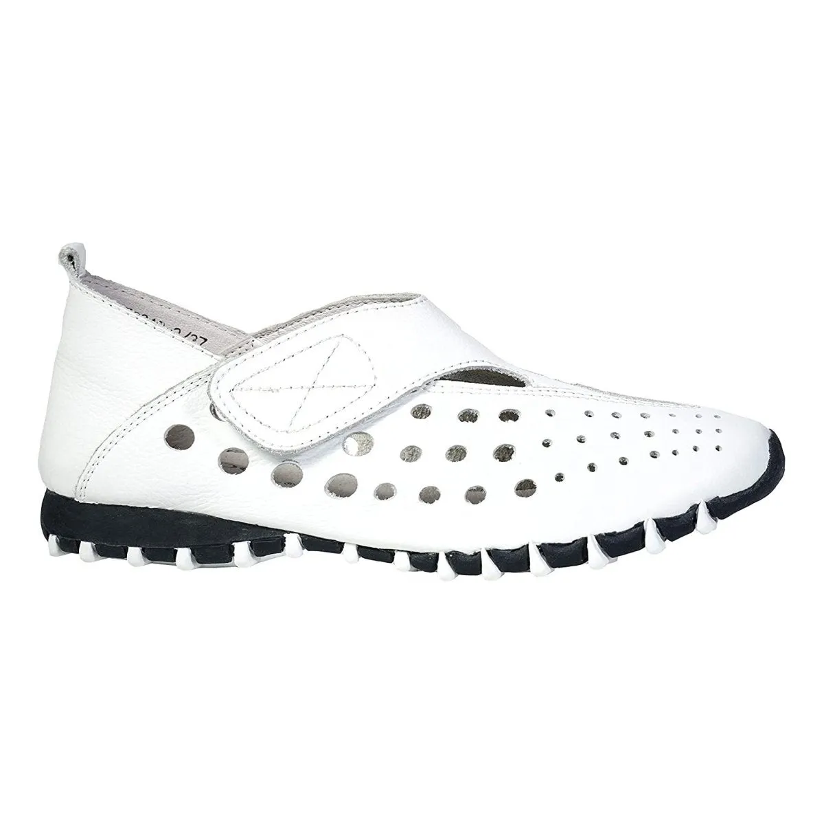 Litfoot Damen LF9010-3 Weißes Leder