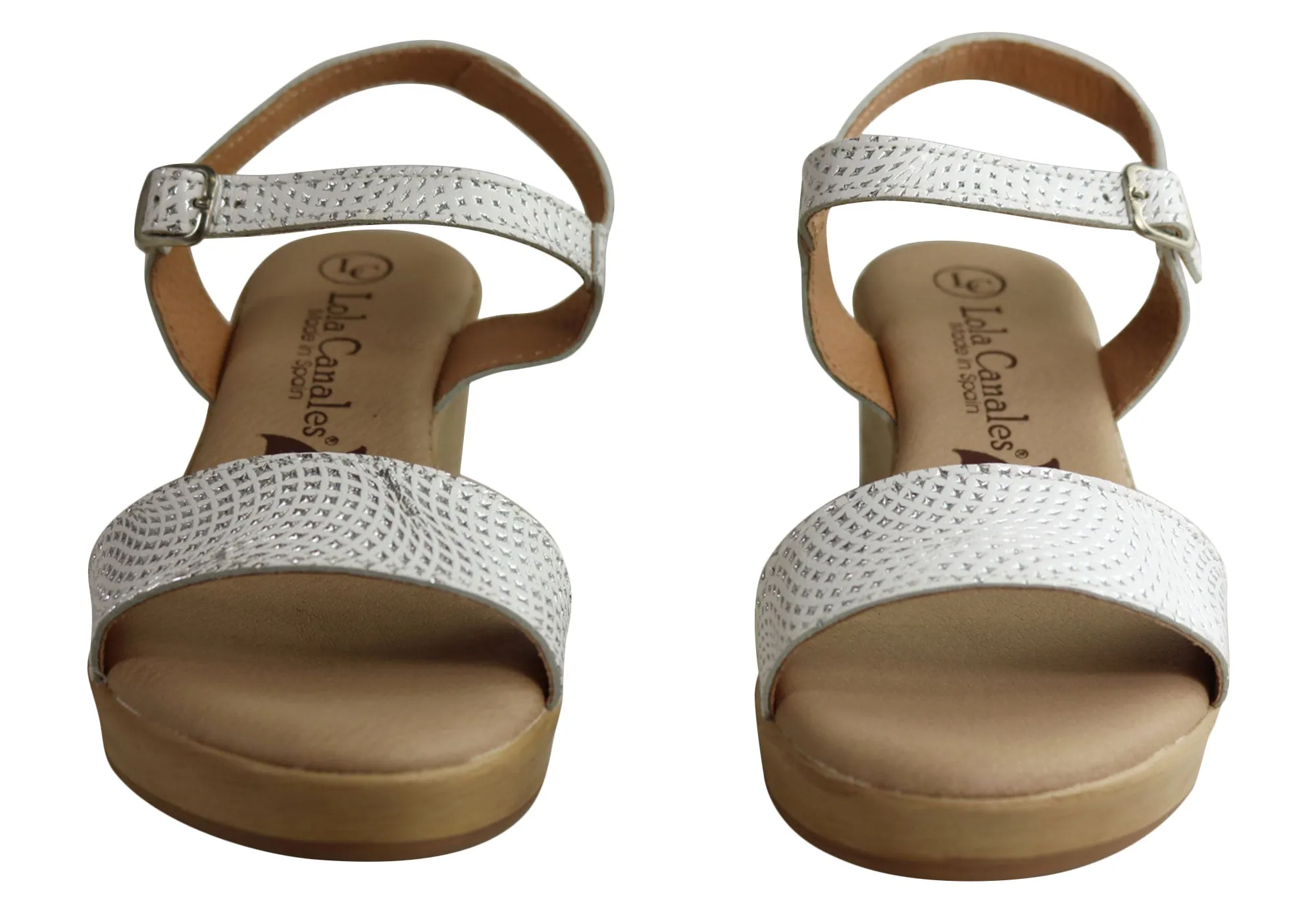 Lola Canales Amalie Damen Bequeme Ledersandalen Hergestellt In Spanien Lola Canales Schuhe
