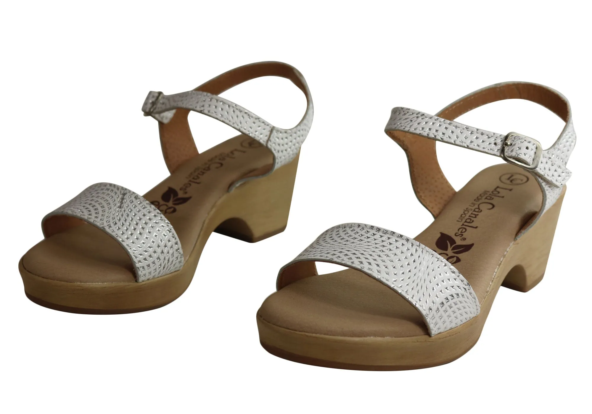 Lola Canales Amalie Damen Bequeme Ledersandalen Hergestellt In Spanien Lola Canales Schuhe