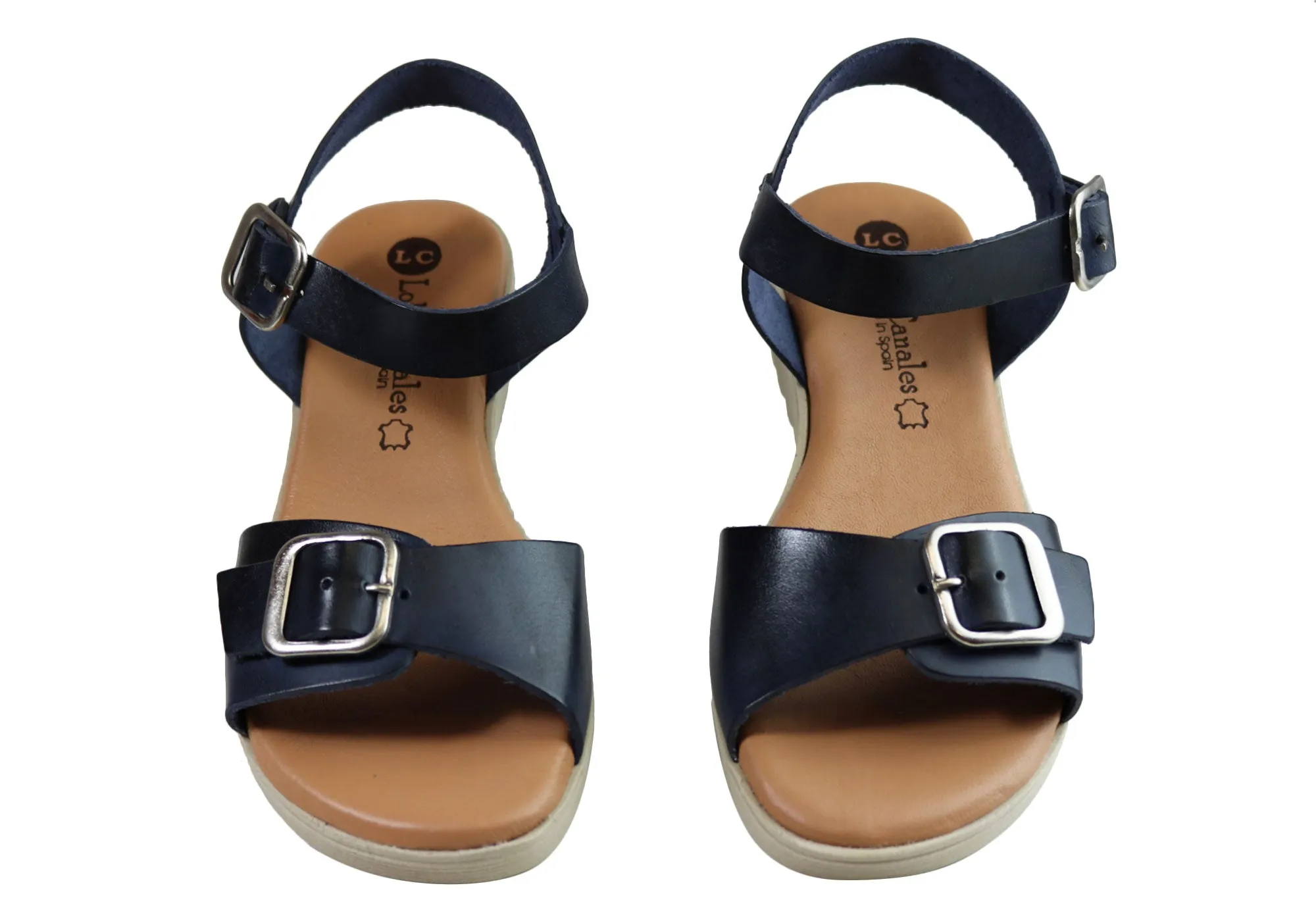 Lola Canales Koz Damen Bequeme Weiche Ledersandalen Hergestellt In Spanien Lola Canales Schuhe
