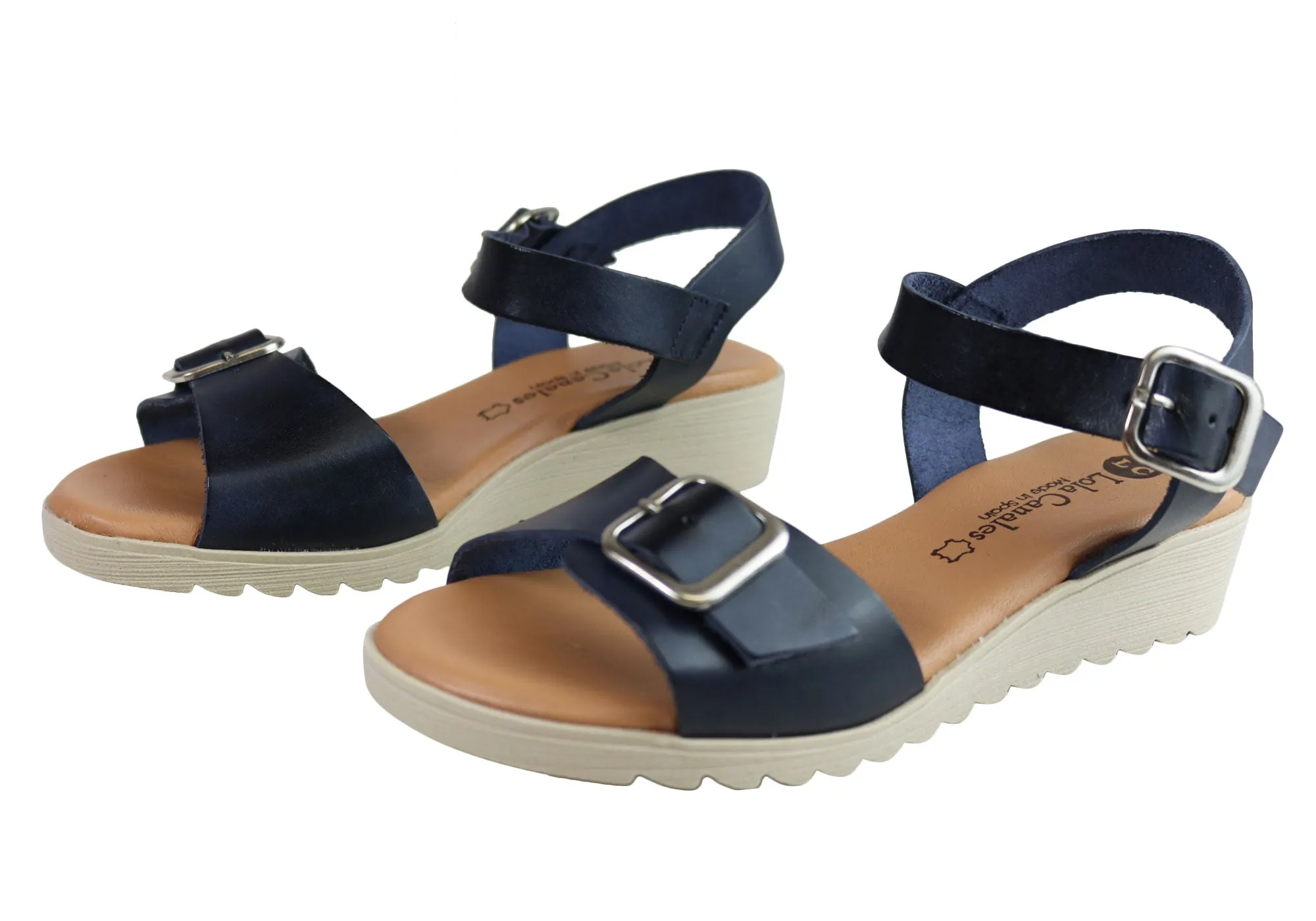 Lola Canales Koz Damen Bequeme Weiche Ledersandalen Hergestellt In Spanien Lola Canales Schuhe