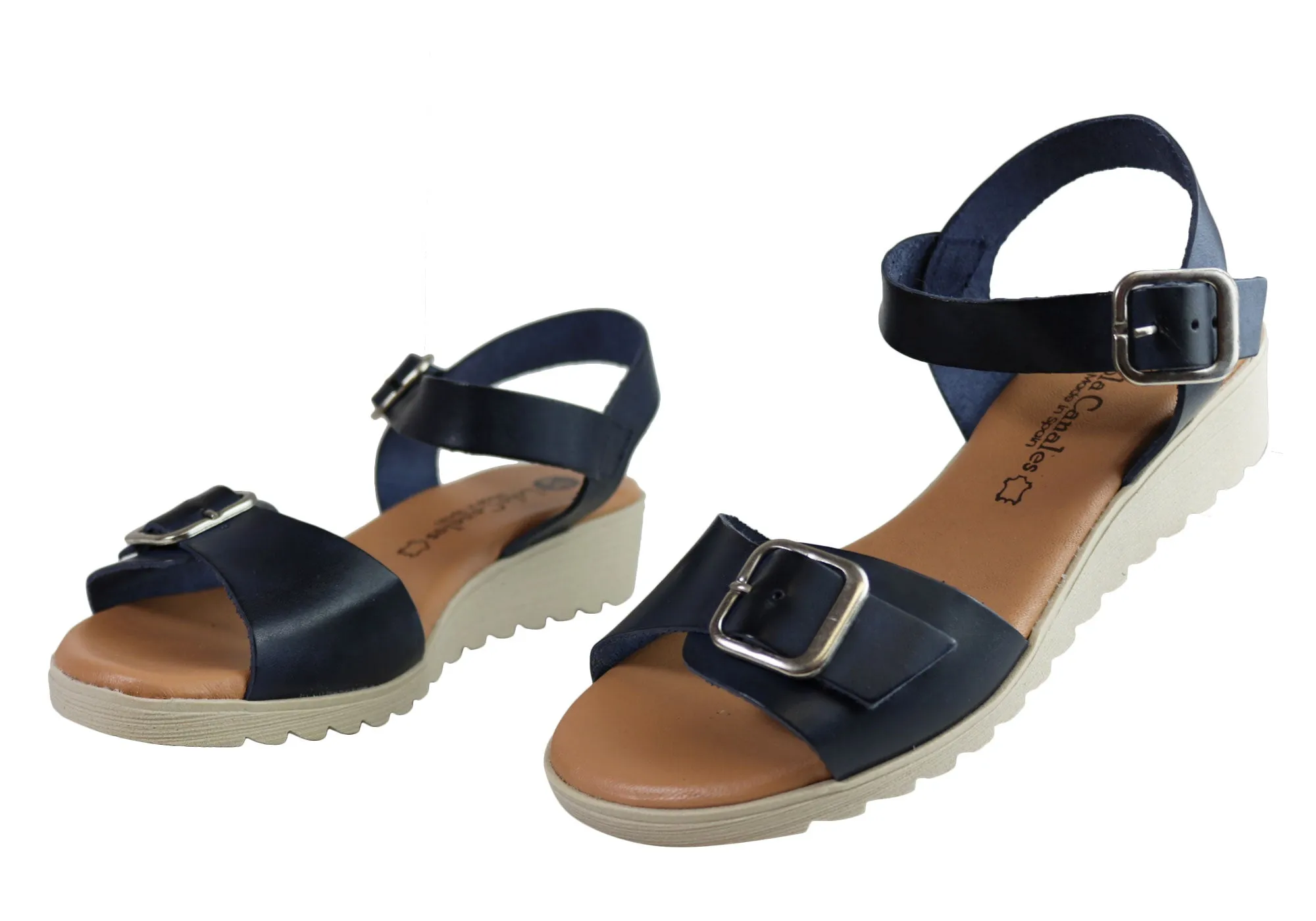 Lola Canales Koz Damen Bequeme Weiche Ledersandalen Hergestellt In Spanien Lola Canales Schuhe