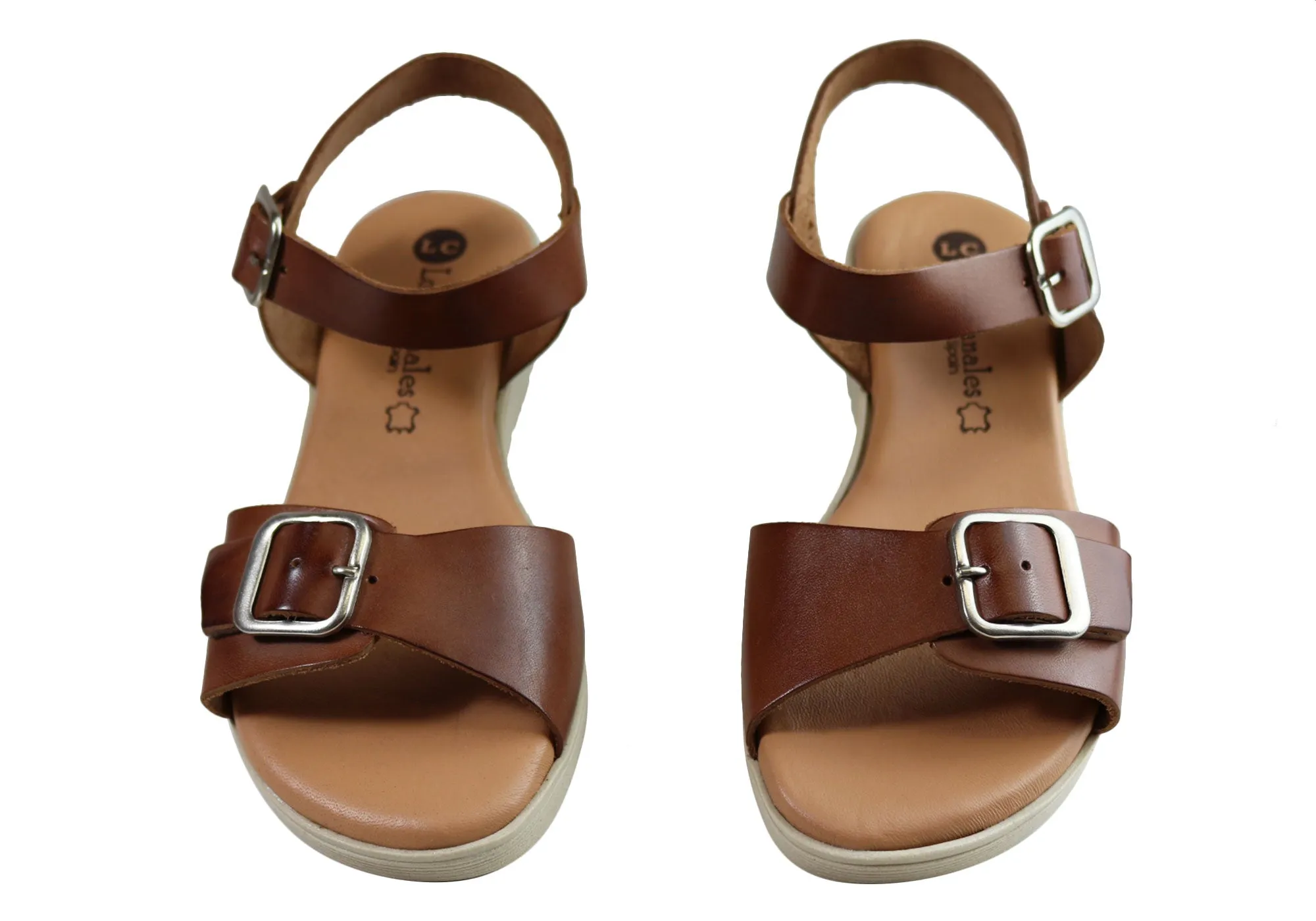 Lola Canales Koz Damen Bequeme Weiche Ledersandalen Hergestellt In Spanien Lola Canales Schuhe