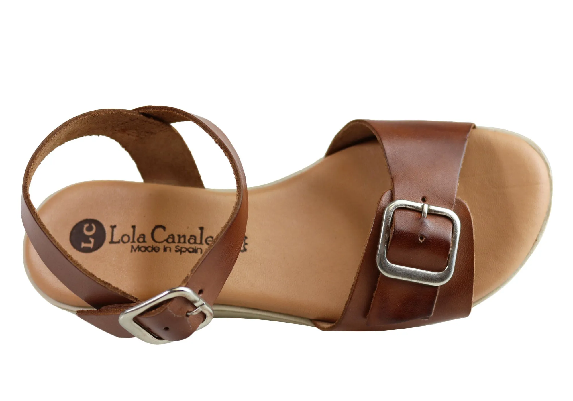 Lola Canales Koz Damen Bequeme Weiche Ledersandalen Hergestellt In Spanien Lola Canales Schuhe