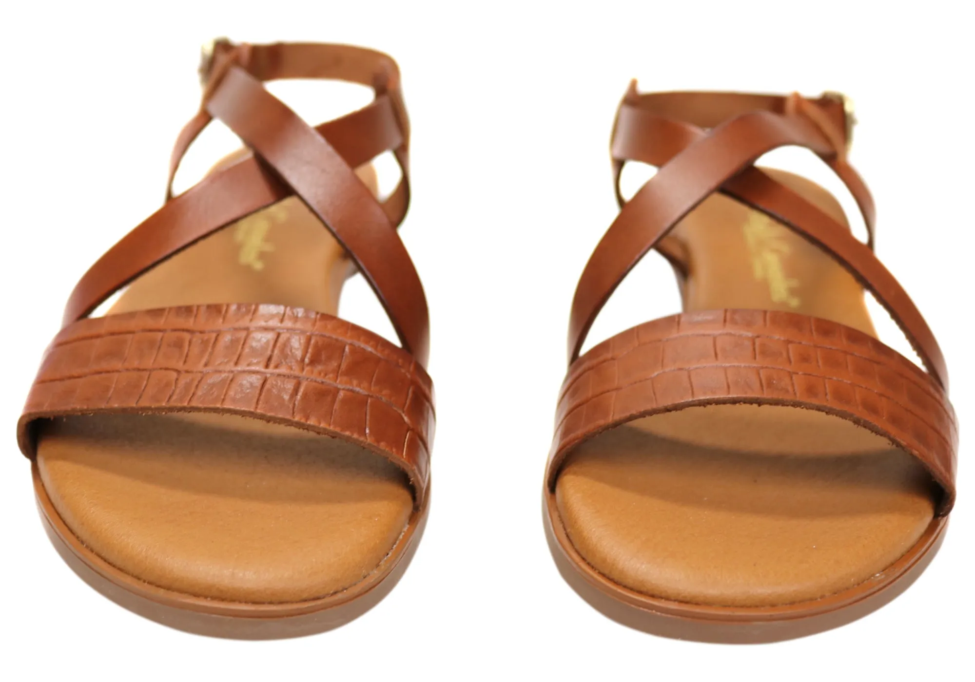 Lola Canales Mistee Damen Bequeme Ledersandalen Hergestellt in Spanien Lola Canales Schuhe