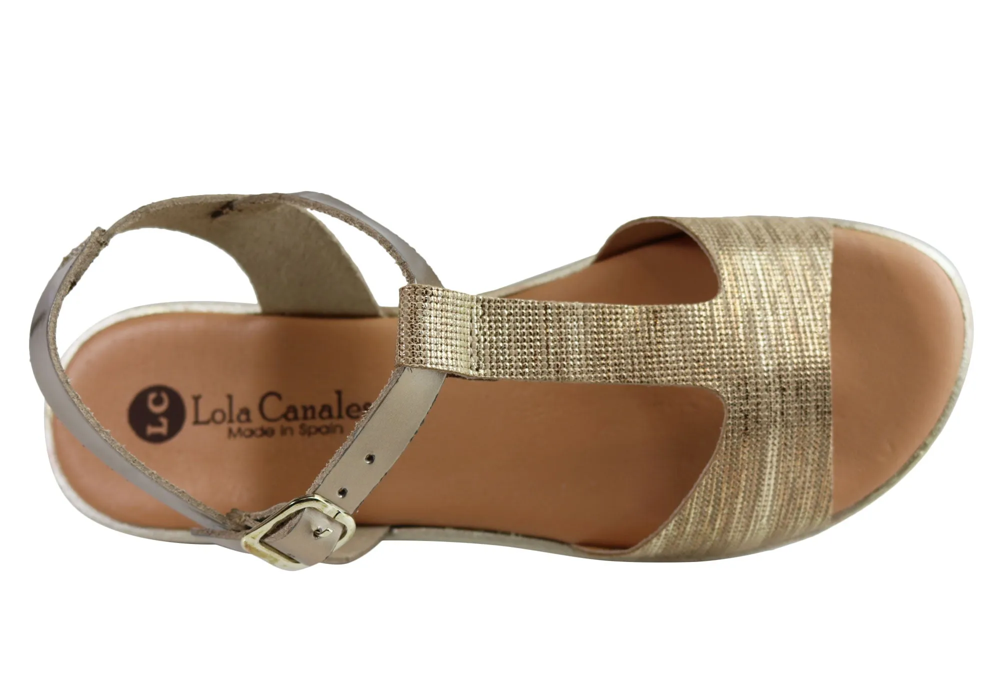 Lola Canales Ola Damen Bequeme Flache Ledersandalen Hergestellt In Spanien Lola Canales Schuhe