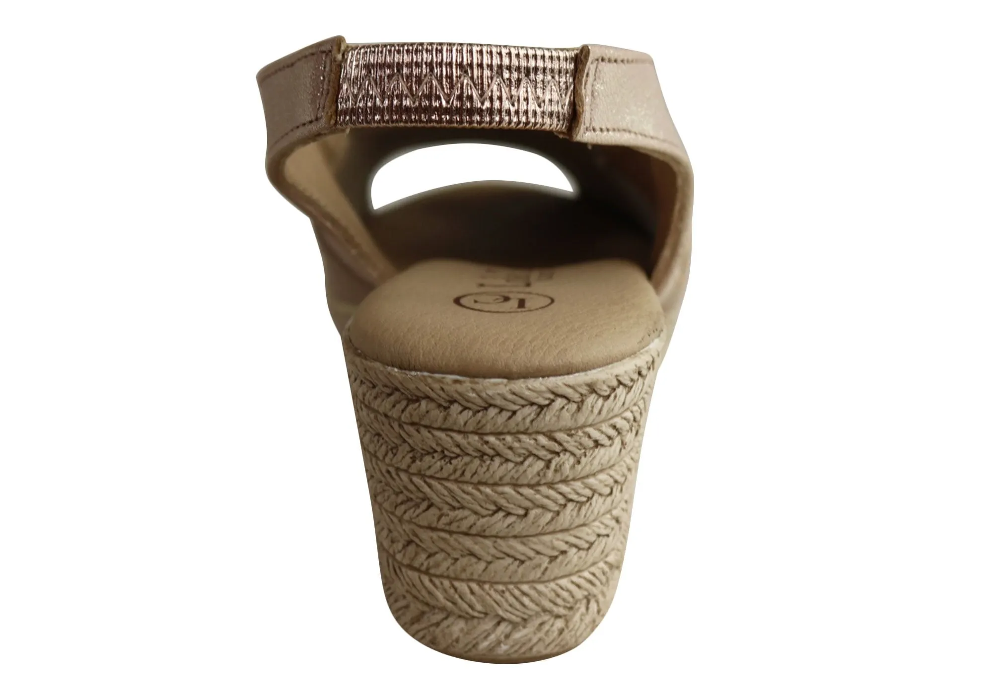 Lola Canales Damen Komfort Keilabsatz Sandalen Aus Leder Hergestellt In Spanien Lola Canales Schuhe