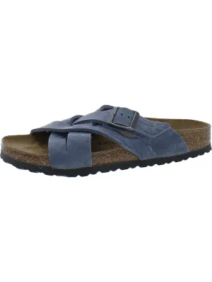 Lugano Damen Leder Sandalen mit Kreuzriemen