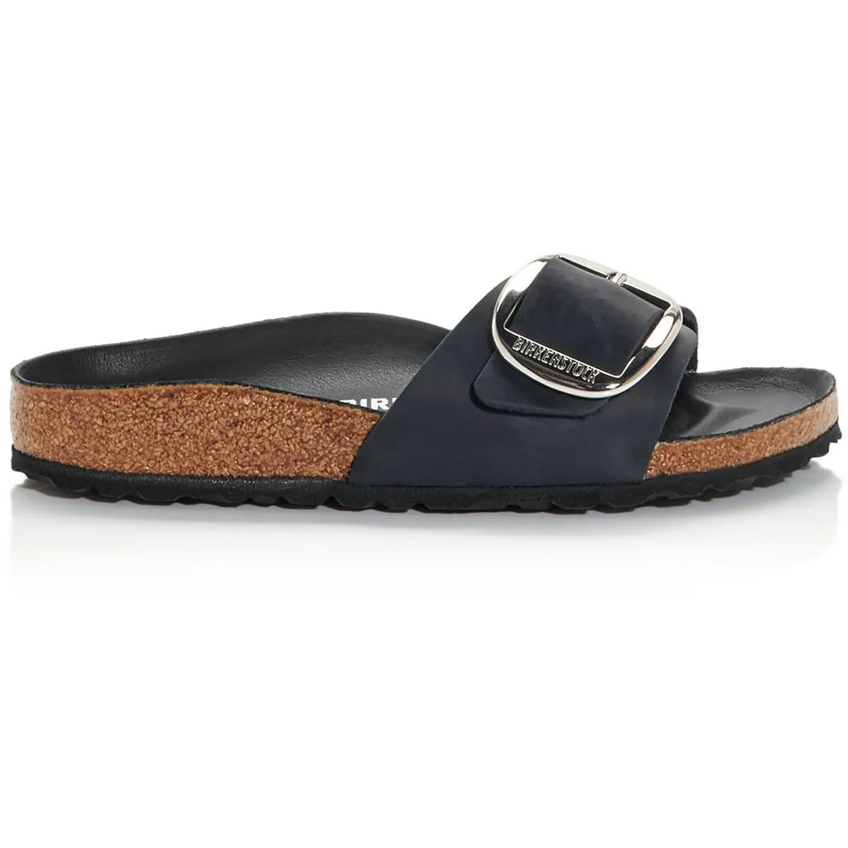Madrid Damen Ledersandalen mit verstellbarem Riemen und großer Schnalle