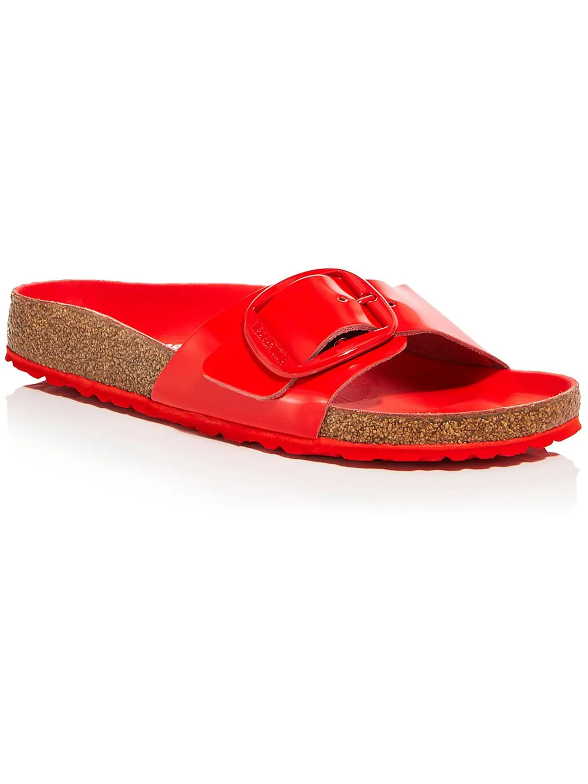 Madrid Big Buckle Damen Sandalen mit fester Fußbettung und Riemen