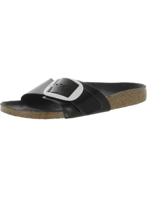 Madrid Big Buckle Damen Sandalen mit fester Fußbettung und Riemen