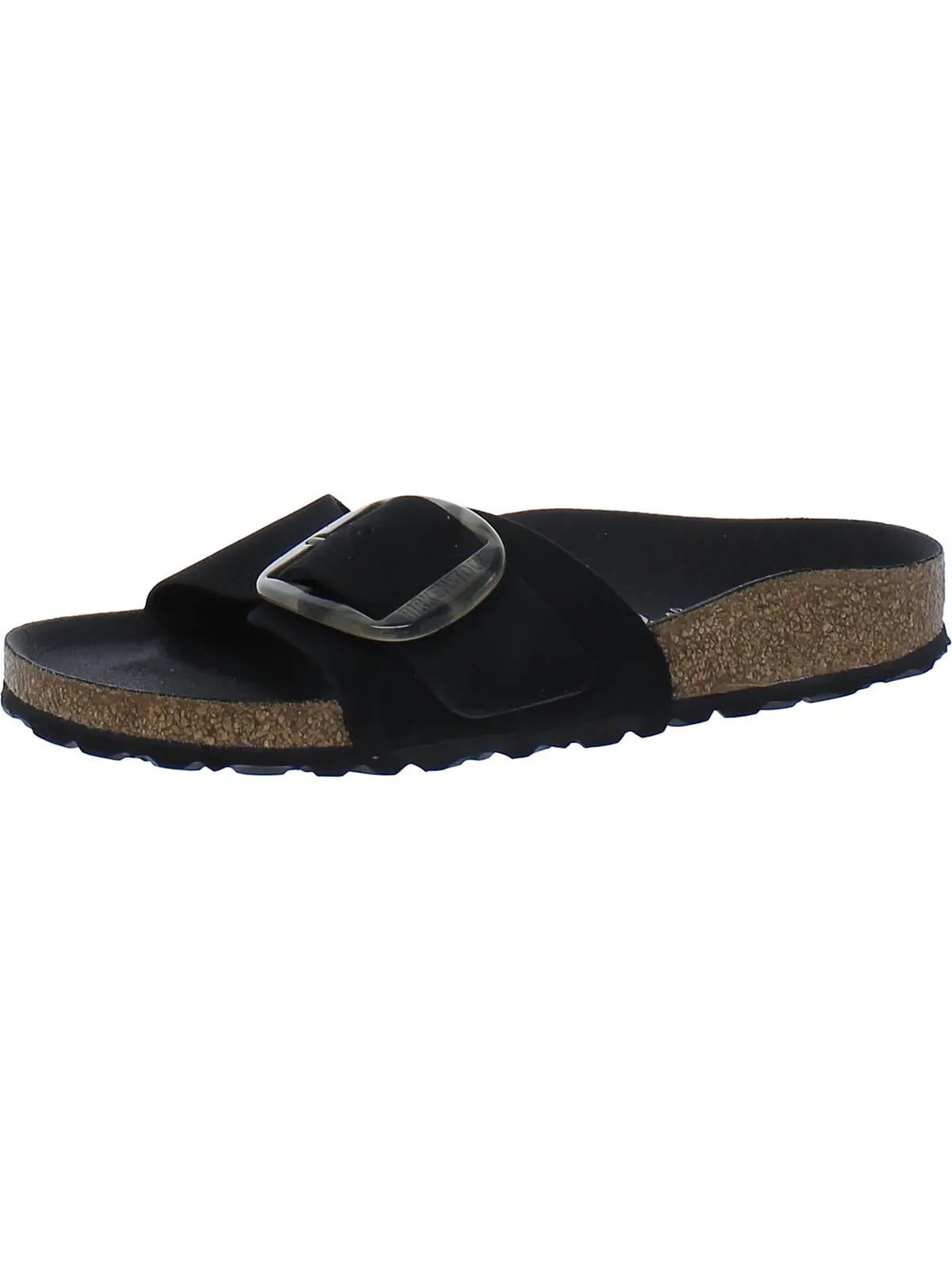 Madrid Big Buckle Damen Sandalen mit fester Fußbettung und Riemen