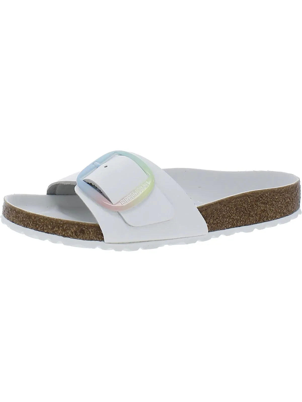Madrid Big Buckle Damen Sandalen mit fester Fußbettung und Riemen