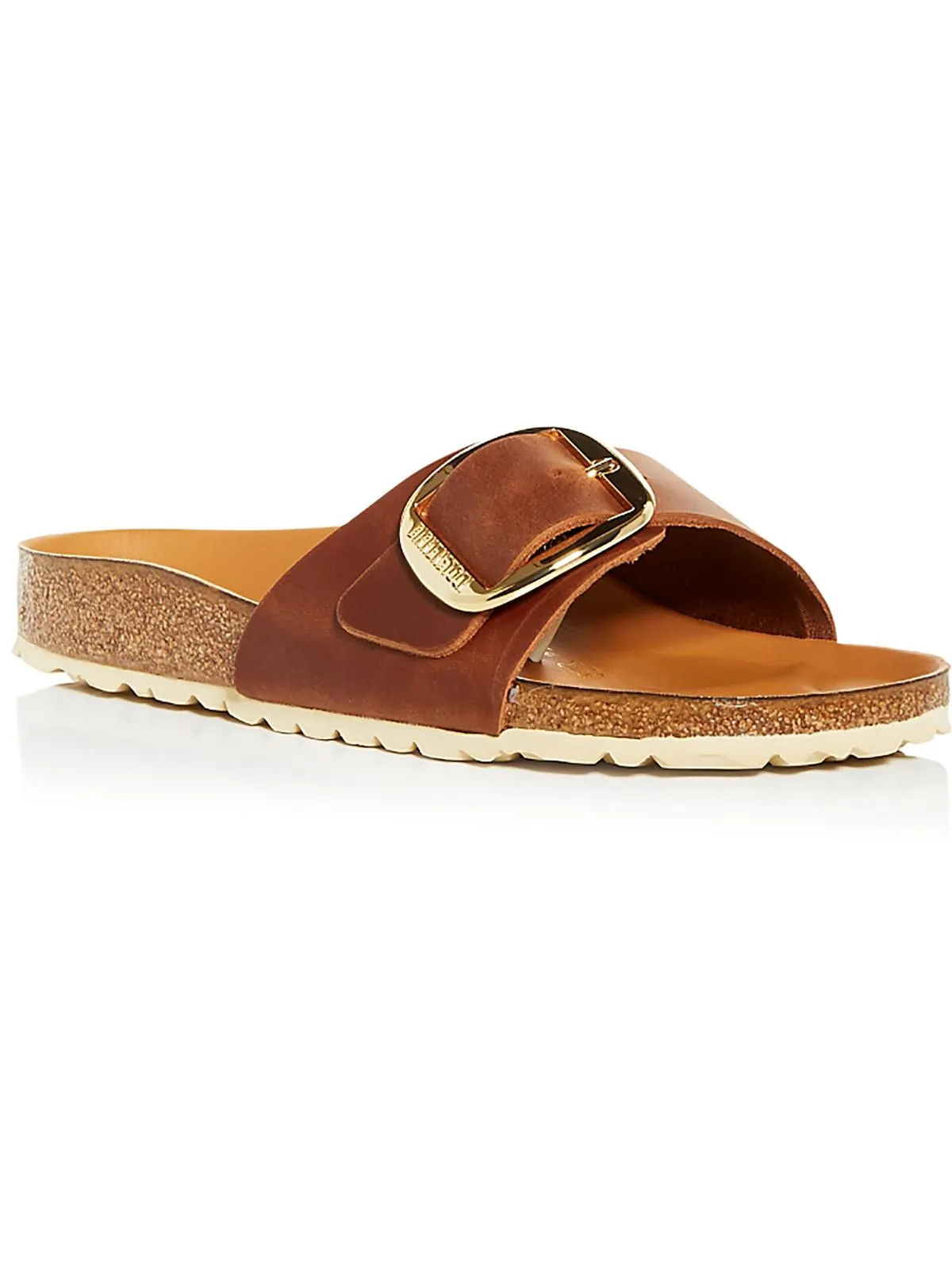 Madrid Big Buckle Damen Sandalen mit fester Fußbettung und Riemen