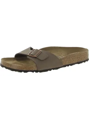 Madrid BS Damen Birko-Flor Leder Fußbett Sandalen
