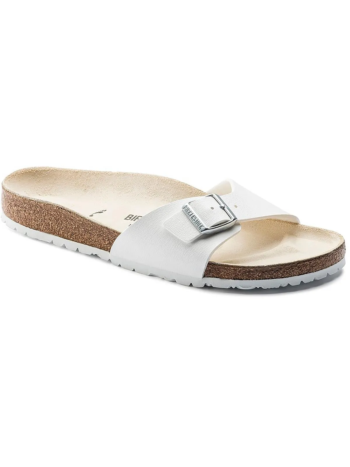 Madrid BS Damen Birko-Flor Leder Fußbett Sandalen