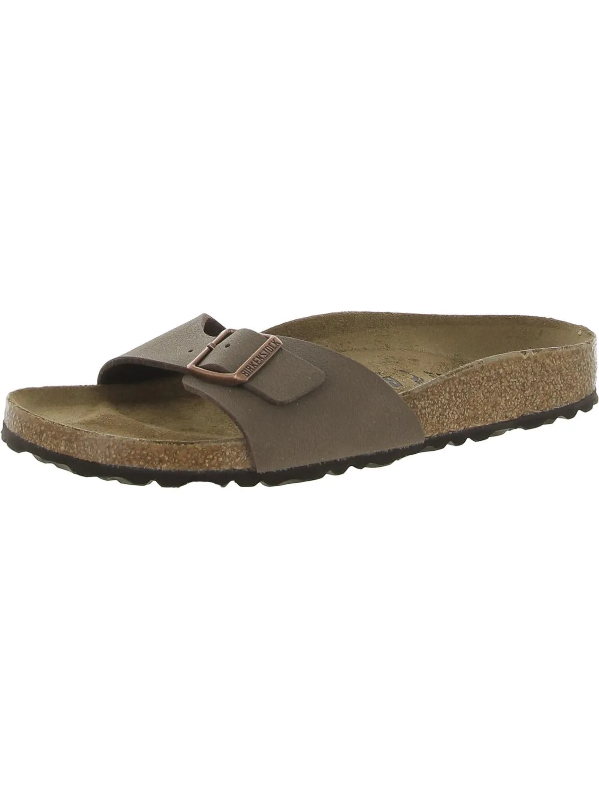 Madrid BS Damen Birko-Flor Leder Fußbett Sandalen