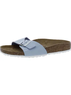 Madrid BS Damen Lackleder Kork Plateau Sandalen
